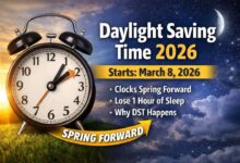 Daylight Saving Time 2026